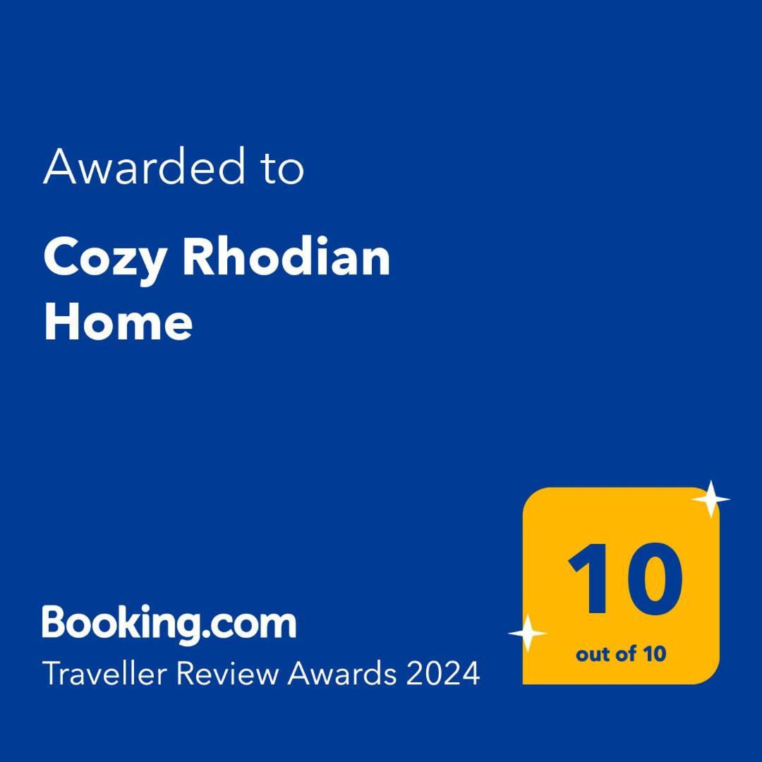 Cozy Rhodian Home Rhodes City Exteriér fotografie